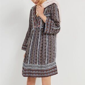 Maeve Naomi Embroidered Tunic Dress